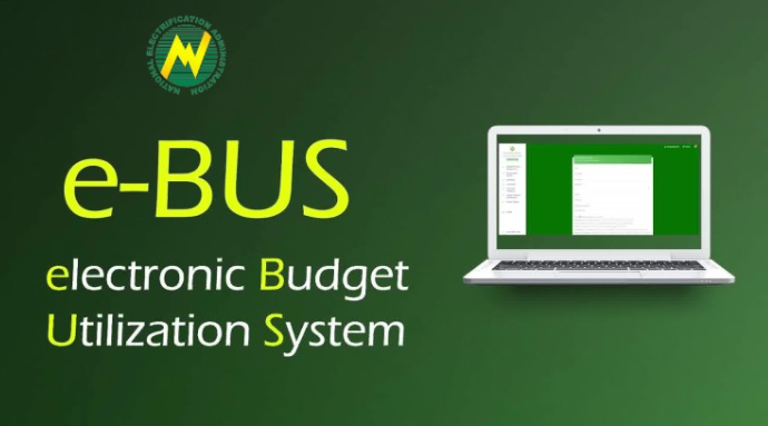 Electronic Budget Utilization System title screen